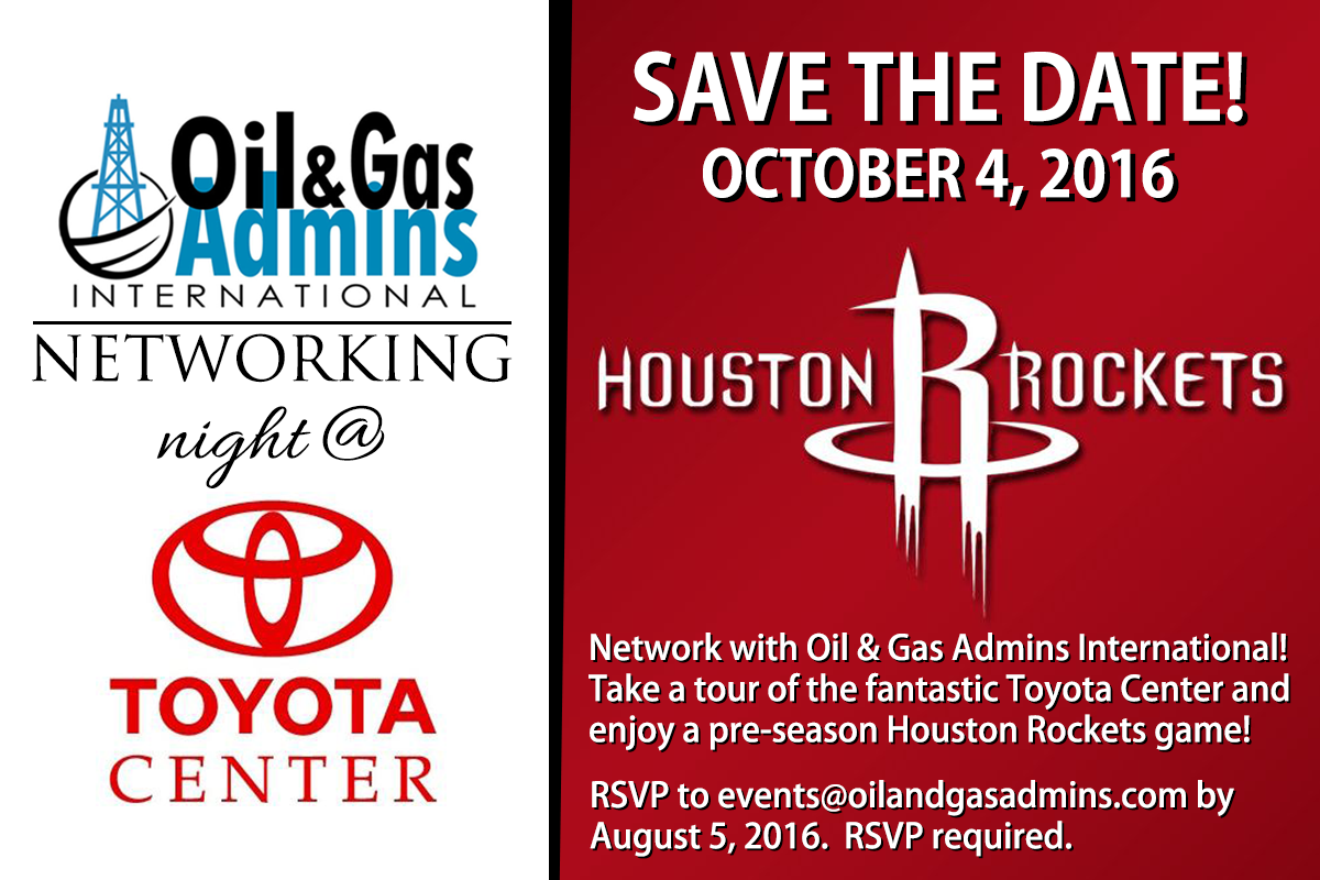 OGA NETWORKING NIGHT AT TOYOTA CENTER