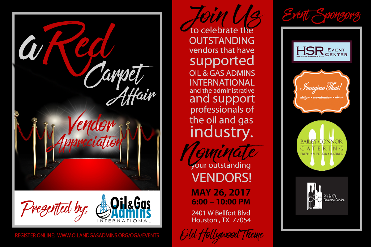 O&GA International Vendor Appreciation Red Carpet Affair - Celebrating Outstanding Vendors!