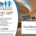 O&GA NETWORKING AT THE WESTIN THE WOODLANDS