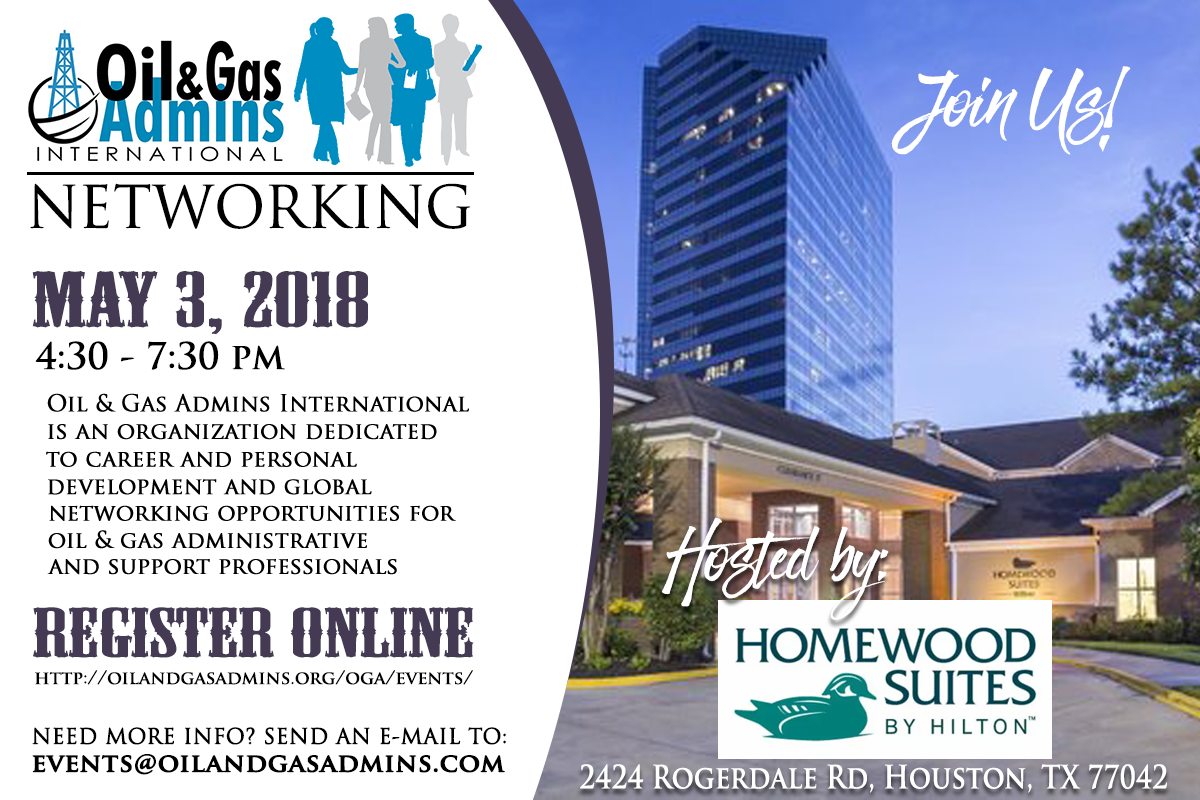 O&GA Networking at Homewood Suites by Hilton Houston-Westchase