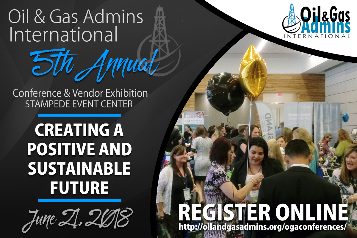 5th Annual Oil & Gas Admins International Conference and Vendor Exhibition