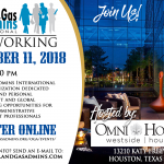O&GA Networking at Omni Houston Hotel at Westside