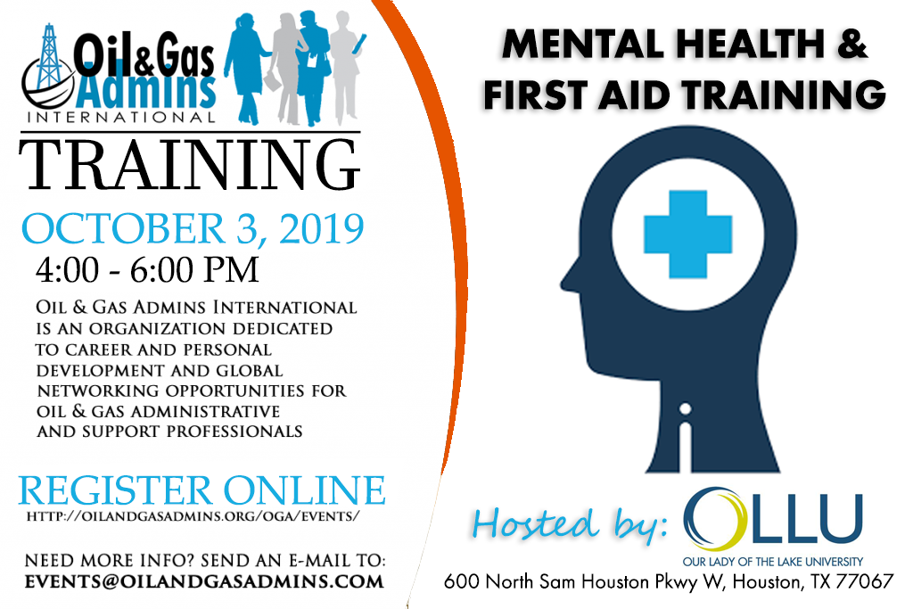 Mental Health First Aid 101 – Introductory Workshop