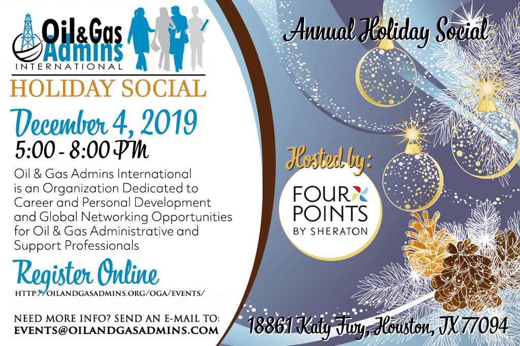 O&GA 6th Annual Holiday Social Hosted by Four Points by Sheraton Houston Energy Corridor